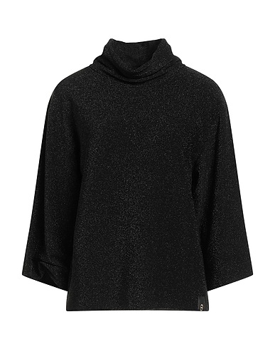 OTTOD'AME Top Nero 79% Viscosa, 9% Poliestere, 9% Nylon, 3% Elastan