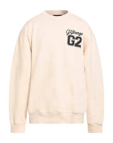 G2FIRENZE Felpa Beige 100% Cotone