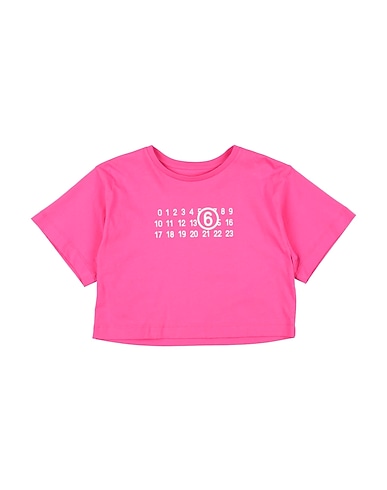 MM6 MAISON MARGIELA T-shirt Rosa 100% Cotone