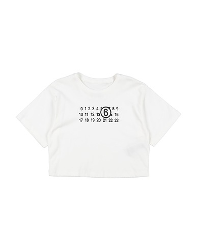 MM6 MAISON MARGIELA T-Shirt Weiß 100% Baumwolle