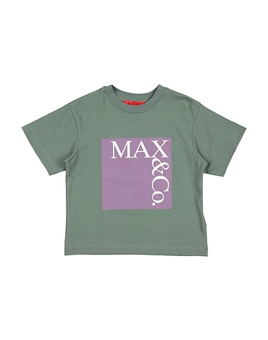 MAX&Co. T-shirt MINI ME
 Sage green 100% Cotton