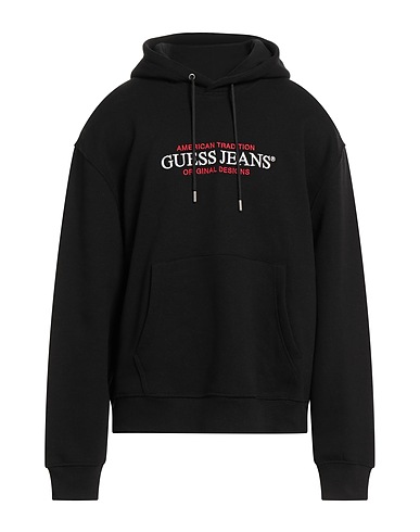 GUESS Sweat-shirt JEANS Noir 85% Coton, 15% Polyester