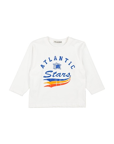 ATLANTIC STARS T-Shirt Weiß 100% Baumwolle