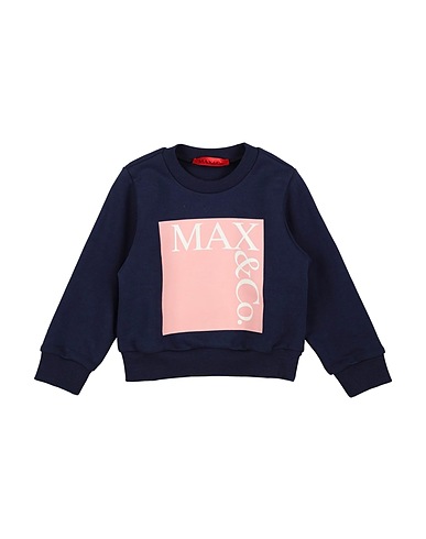 MAX&Co. Sweatshirt Navy 100% Cotton, Elastane