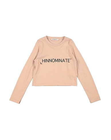 HINNOMINATE T-shirt KIDS Beige 100% Cotone