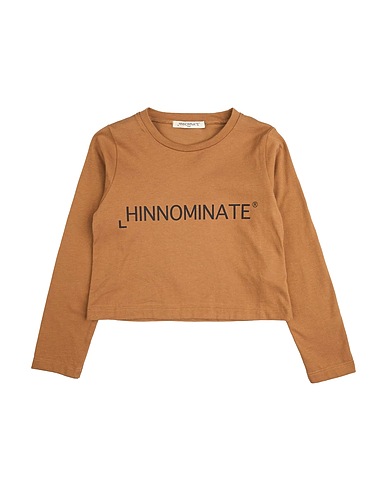 HINNOMINATE T-shirt KIDS Marrone 100% Cotone