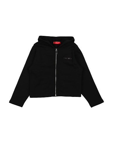 MAX&Co. Hooded track jacket  Black 100% Cotton