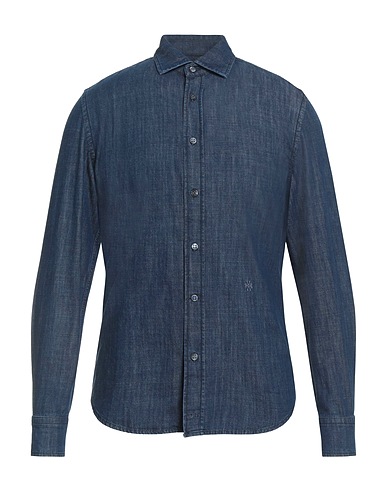 JACOB COHЁN Denim shirt Blue 100% Cotton