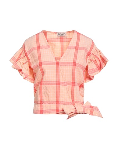 ROŸ ROGER'S Top Salmon pink 76% Cotton, 24% Linen