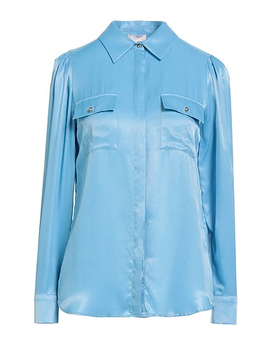 LIU •JO Solid colour shirts & blouses BETTER Light blue 100% Viscose