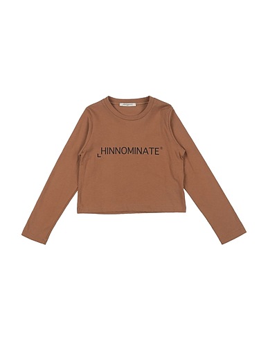 HINNOMINATE T-shirt KIDS Cammello 100% Cotone