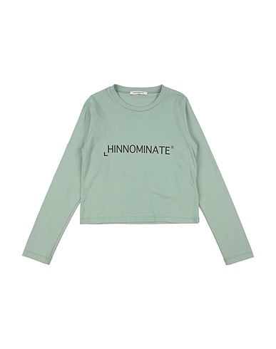 HINNOMINATE T-shirt KIDS Verde salvia 100% Cotone