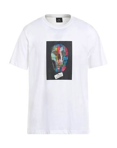 PS PAUL SMITH T-shirt Bianco 100% Cotone
