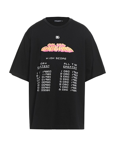 DOLCE&GABBANA T-shirt Black 100% Cotton