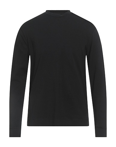 HAMAKI-HO Basic T-Shirt Black 95% Cotton, 5% Elastane