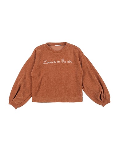 MEILISA BAI Sweatshirt Kamel 95% Polyester, 5% Elastan