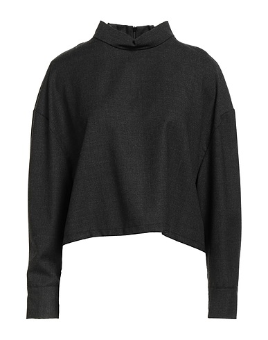 VICOLO Top Gunmetal 96% Wool, 4% Other Fibres