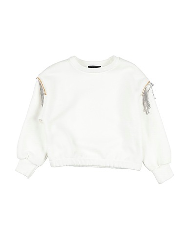 FUN & FUN Sweatshirt Weiß 50% Baumwolle, 50% Polyester