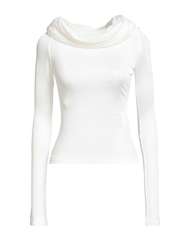 CHRISTOPHER ESBER Off-the-shoulder top White 97% Viscose, 3% Elastane