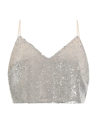 BALLANTYNE Top Silver 100% Polyester