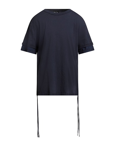 ANDREA YA' AQOV Oversize-T-Shirt Navy blue 100% Cotton
