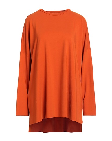 LE SARTE DEL SOLE T-shirt Rust 60% Viscose, 31% Polyamide, 9% Elastane