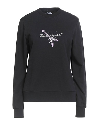 KARL LAGERFELD Sweatshirt Black 100% Organic cotton