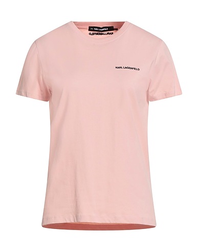 KARL LAGERFELD T-shirt Rosa 100% Cotone organico