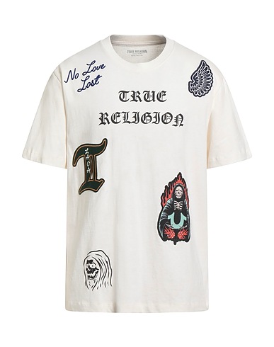TRUE RELIGION T-shirt White 100% Cotton
