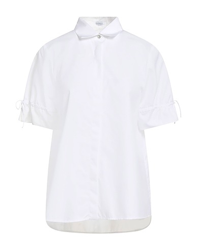 BARBA Napoli Solid colour shirts & blouses White 100% Cotton