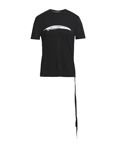 ANN DEMEULEMEESTER T-shirt Black 100% Cotton