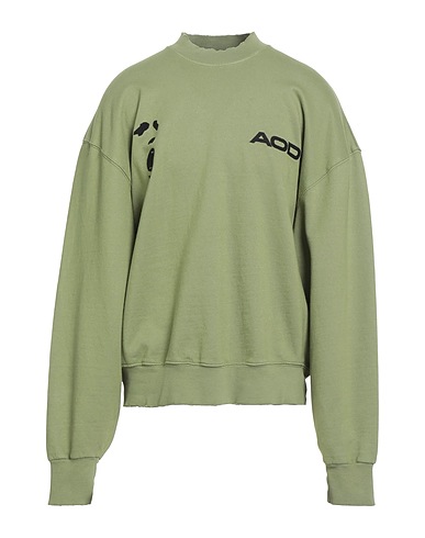 AN OTHER DATE Sweatshirt Green 100% Cotton