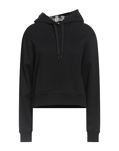 BURBERRY Hooded sweatshirt Black 100% Cotton