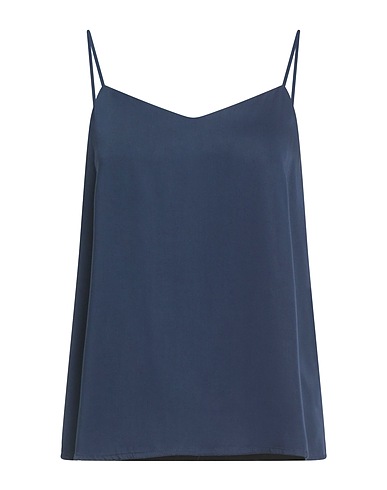 KARL LAGERFELD Cami Navy 70% Viscose, 30% Lyocell