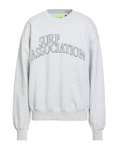 NEW AMSTERDAM SURFASSOCIATION Sweatshirt Hellgrau 100% Baumwolle