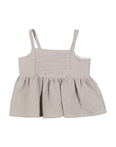 IL GUFO Top Brown 99% Cotton, 1% Elastane