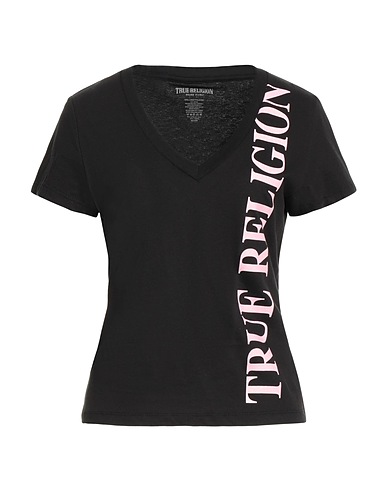 TRUE RELIGION T-shirt Black 100% Cotton