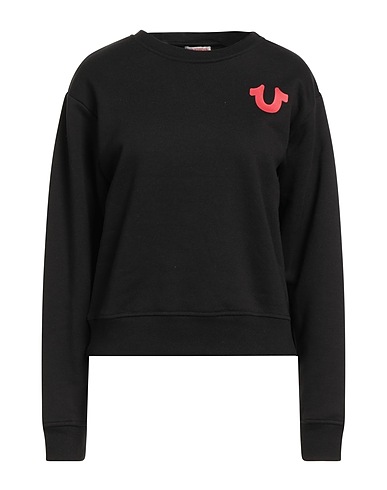 TRUE RELIGION Sweatshirt Black 60% Cotton, 40% Polyester