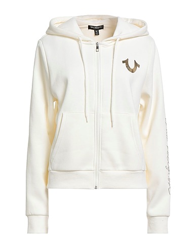 TRUE RELIGION Sweat-shirt Ivoire 60% Coton, 40% Polyester