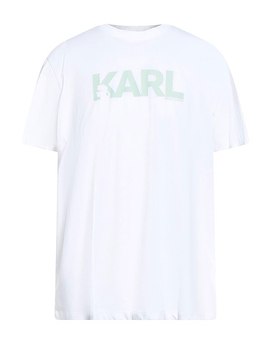 KARL LAGERFELD T-shirt BEACHWEAR White 100% Organic cotton