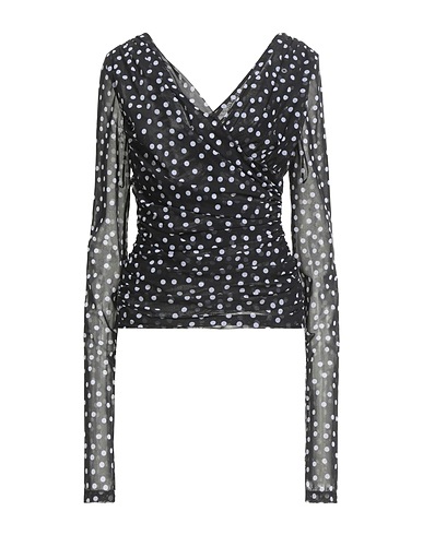 DOLCE&GABBANA Top Black 92% Polyamide, 8% Elastane