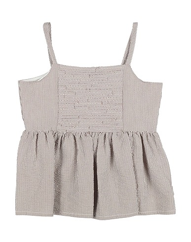 IL GUFO Top Brown 99% Cotton, 1% Elastane