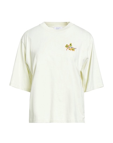 OFF-WHITE™ T-shirt Light green 100% Cotton
