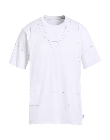 MM6 MAISON MARGIELA Футболка Белый 100% Хлопок