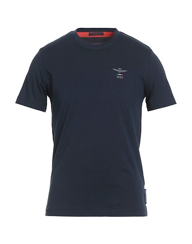 AERONAUTICA MILITARE T-shirt Blu notte 100% Cotone