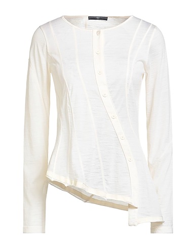 HIGH T-shirt USE Ivory 100% Wool