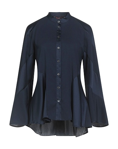HIGH Camicie e bluse tinta unita TECH Blu navy 100% Poliestere