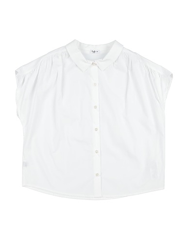 IL GUFO Solid colour shirts & blouses 97% Cotton, 3% Elastane