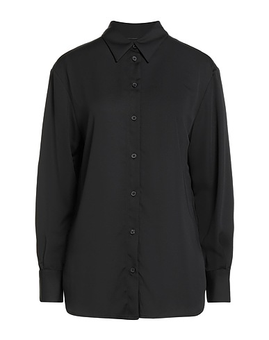CALVIN KLEIN Camicie e bluse tinta unita Nero 100% Poliestere
