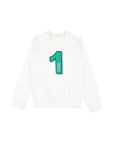 ALVIERO MARTINI 1a CLASSE Sweatshirt JUNIOR Weiß 96% Baumwolle, 4% Elastan